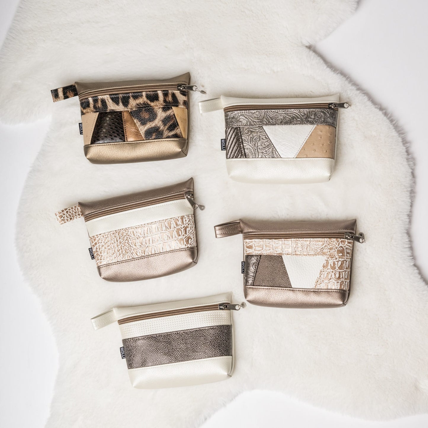 Beauty-bag biege