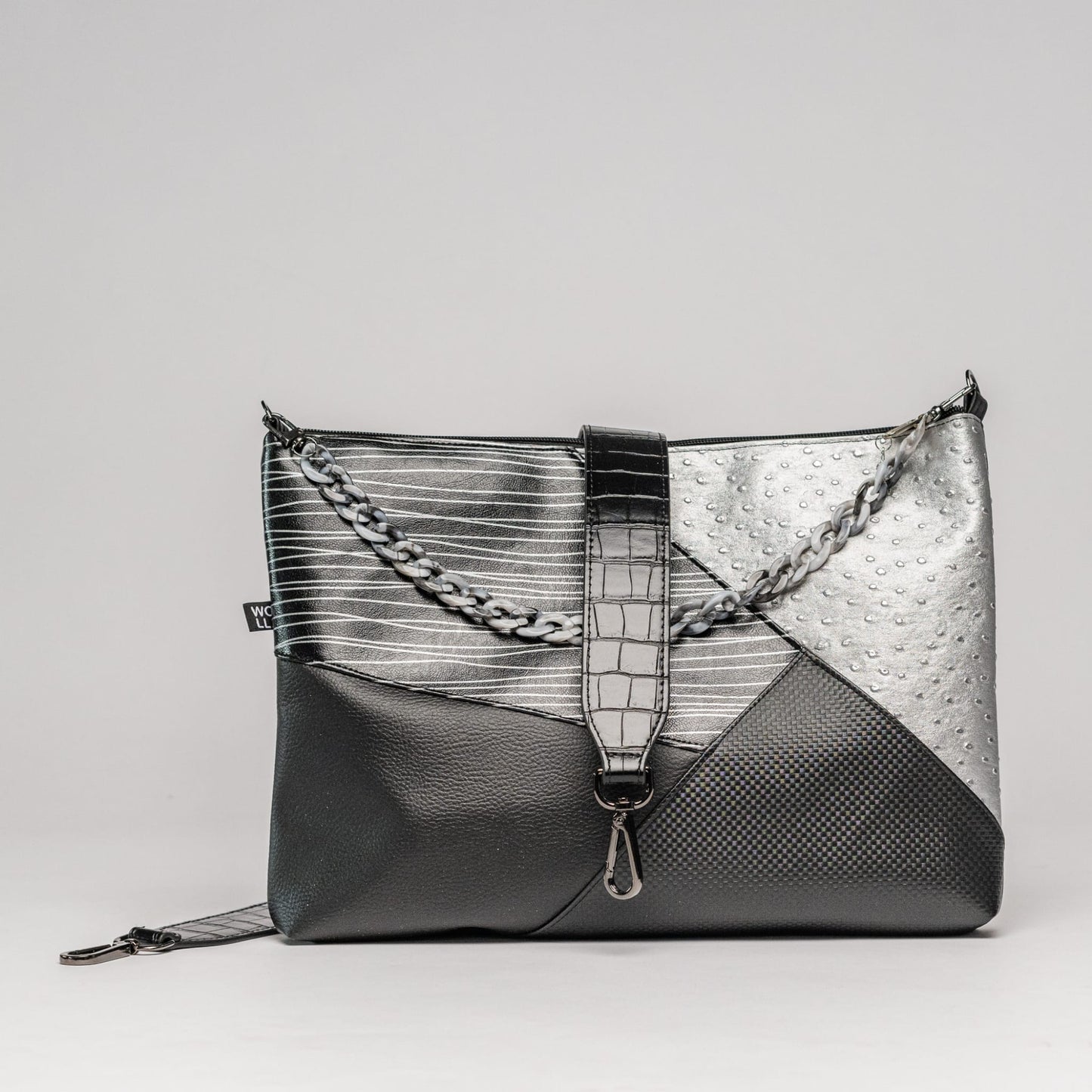 Cross-Body-Bag schwarz