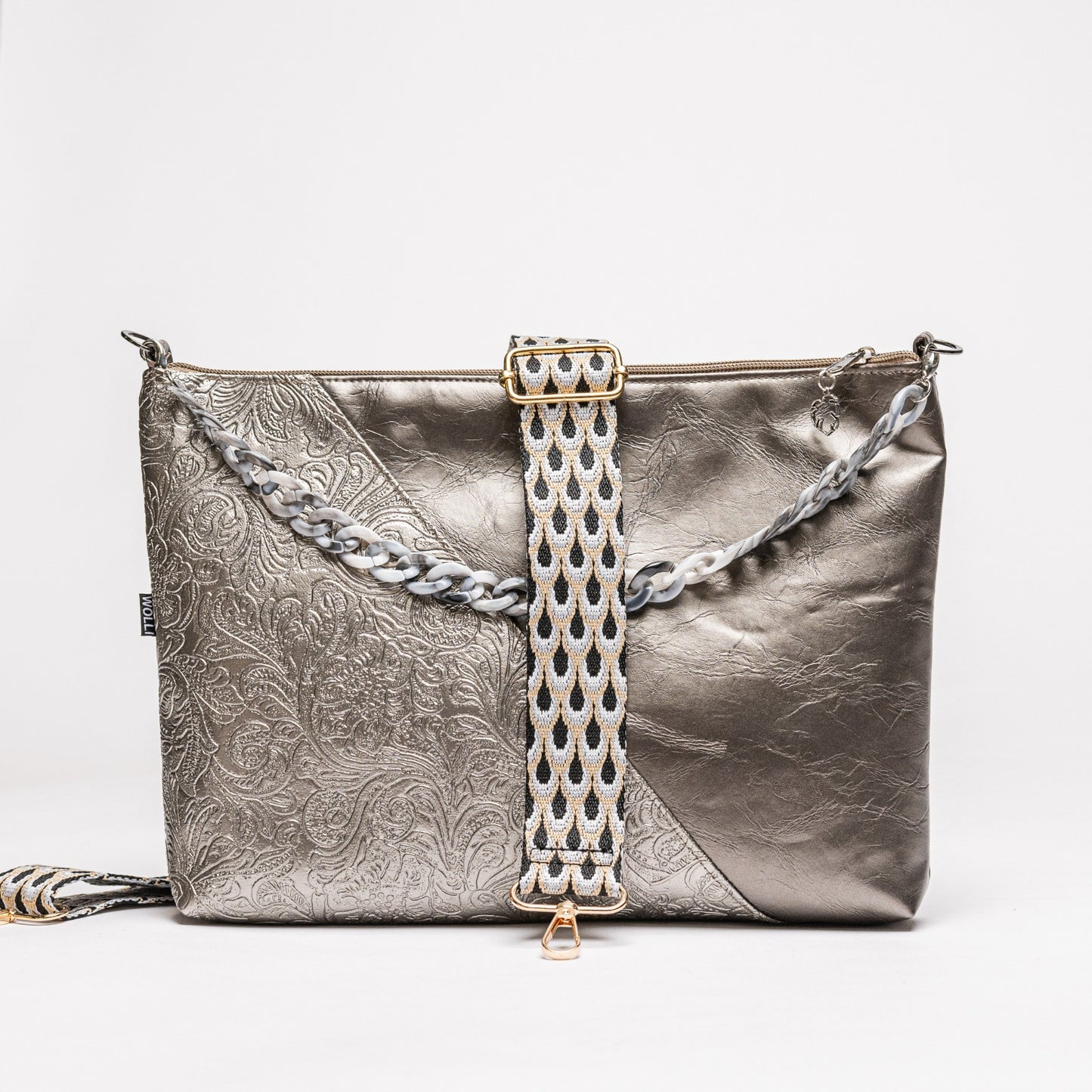 Mini-Cross-Body-Bag schlamm