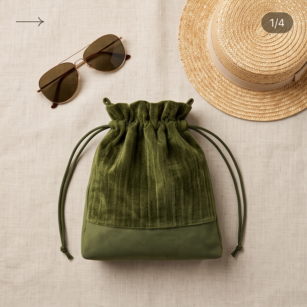 Bucket Bag olive