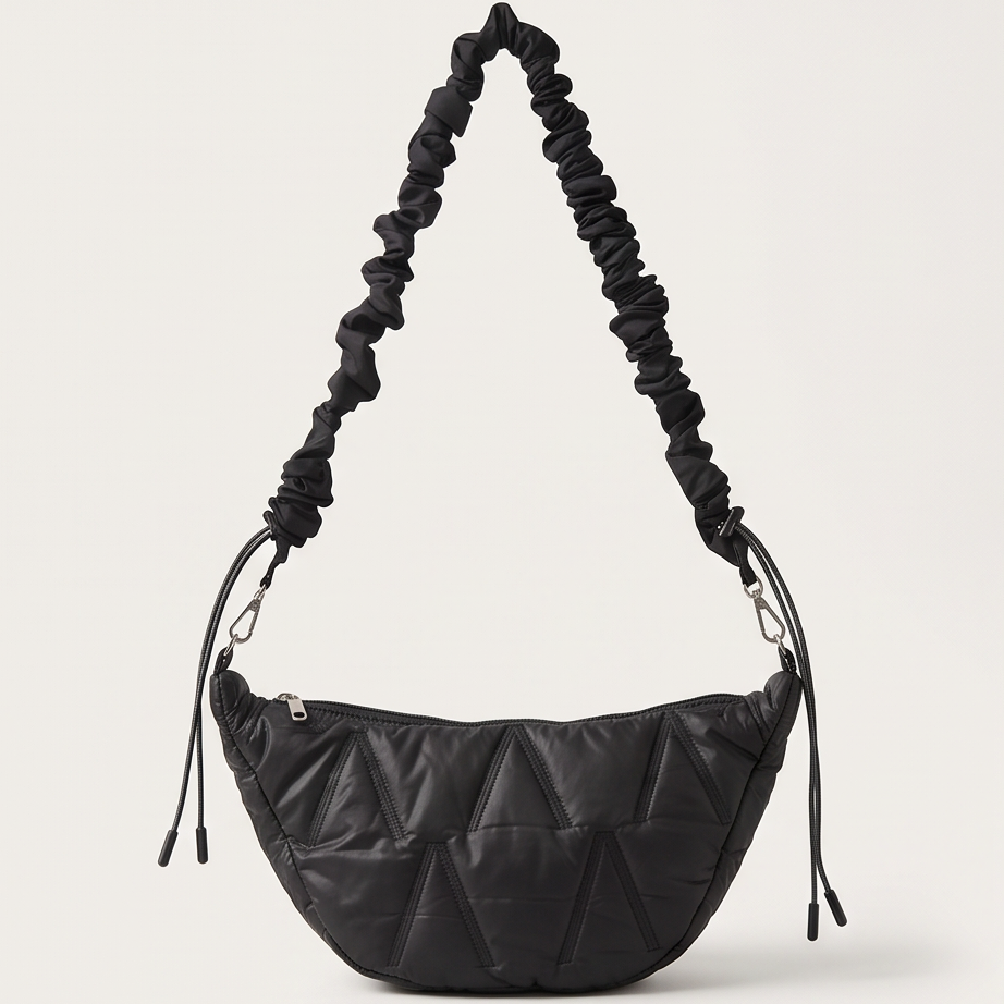 Luna-Bag schwarz wattiert V