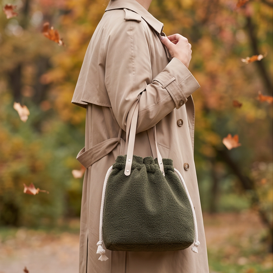 Bucket Bag XL olive