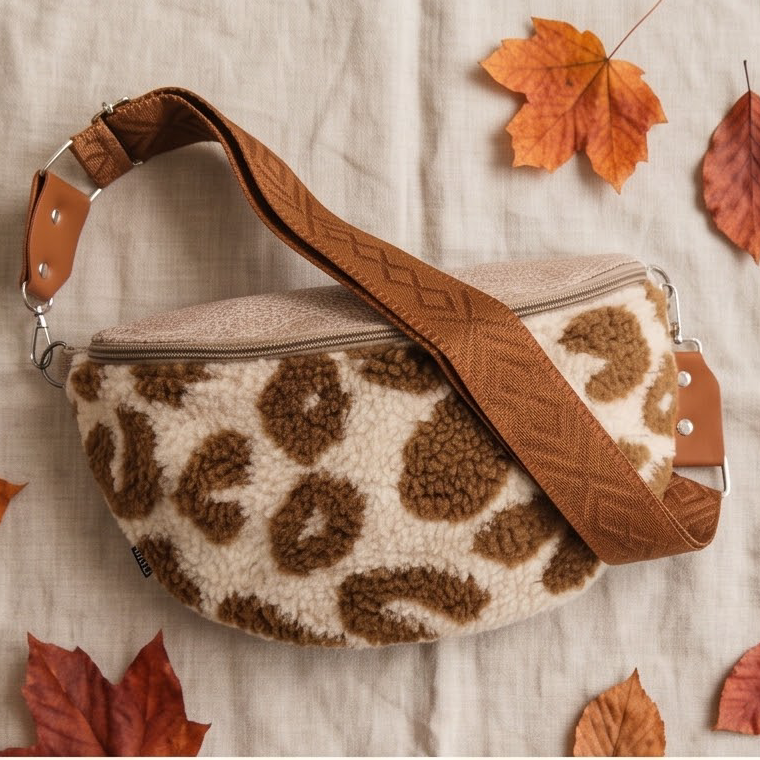 Bauchtasche Leo beige