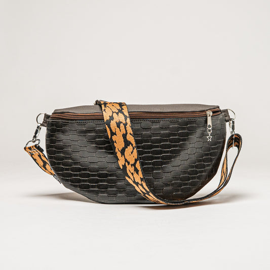Bauchtasche braun