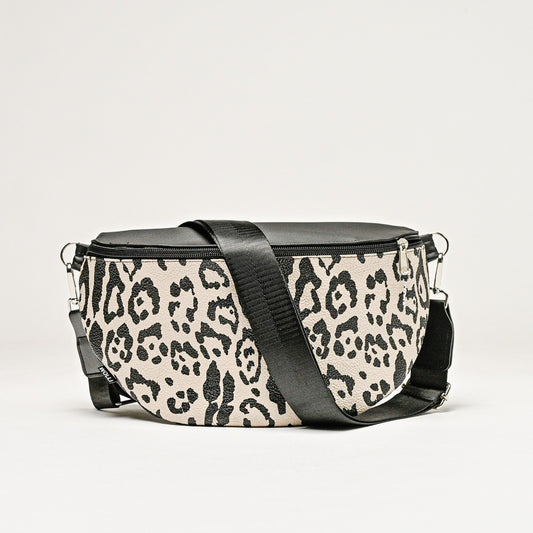Bauchtasche beige Leo