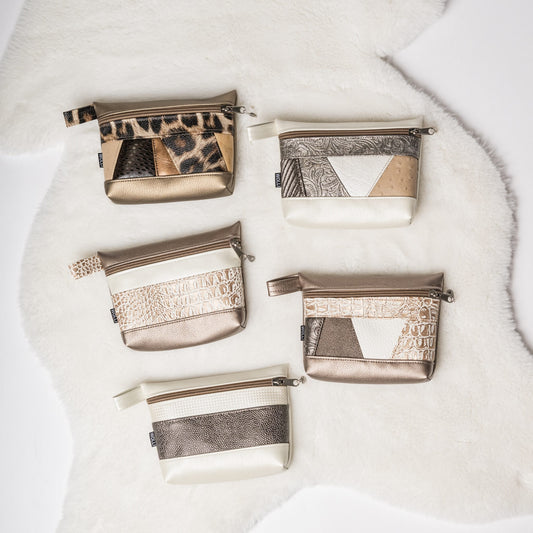Beauty-bag biege