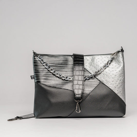 Cross-Body-Bag schwarz