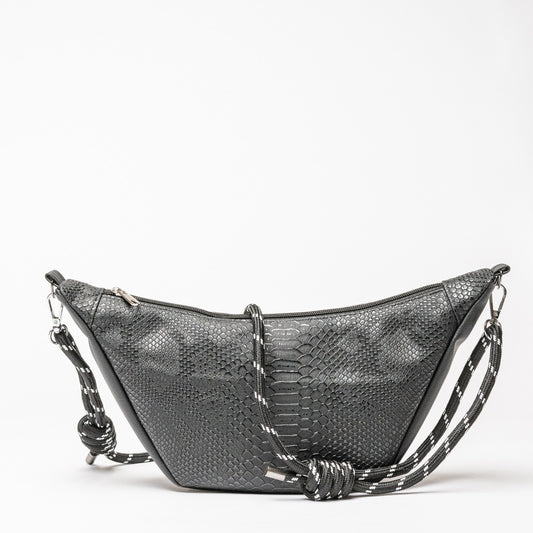 Luna-Bag Kunstleder schwarz