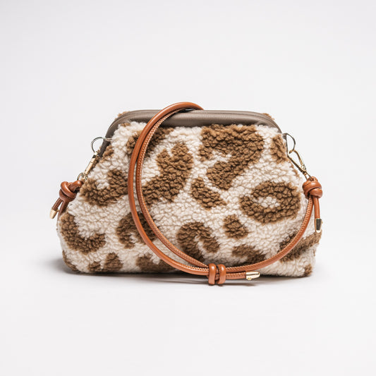 Klapp-Bag beige Leo