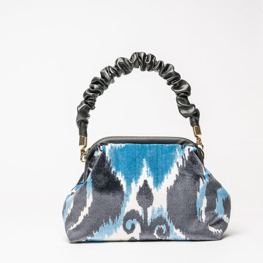 Klapp-Bag blau bunt