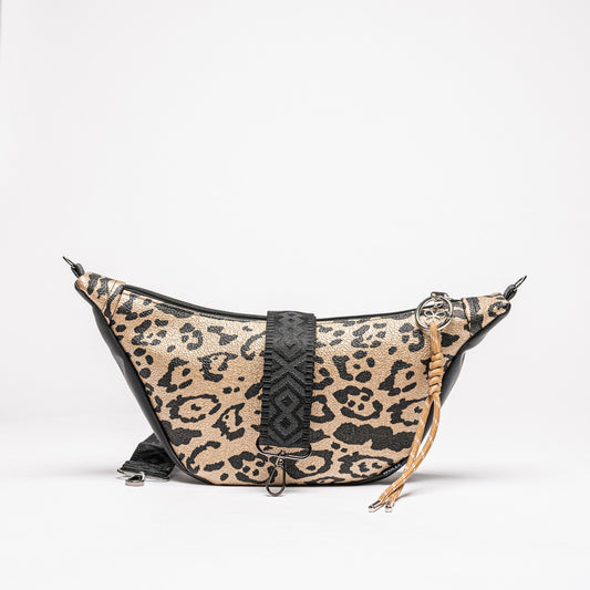 Luna-Bag Kunstleder gold leo