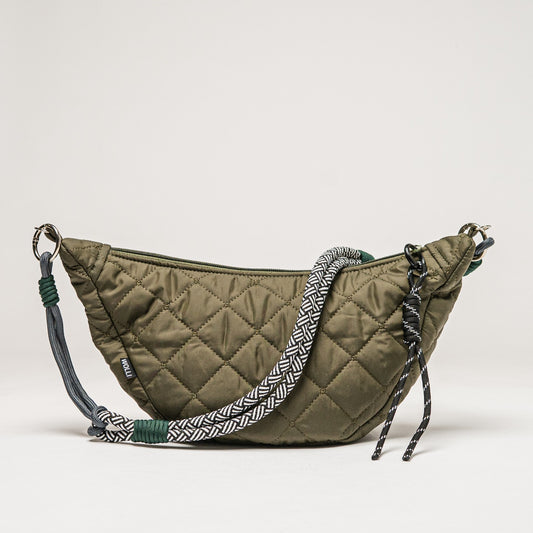 Luna-Bag grün gesteppt
