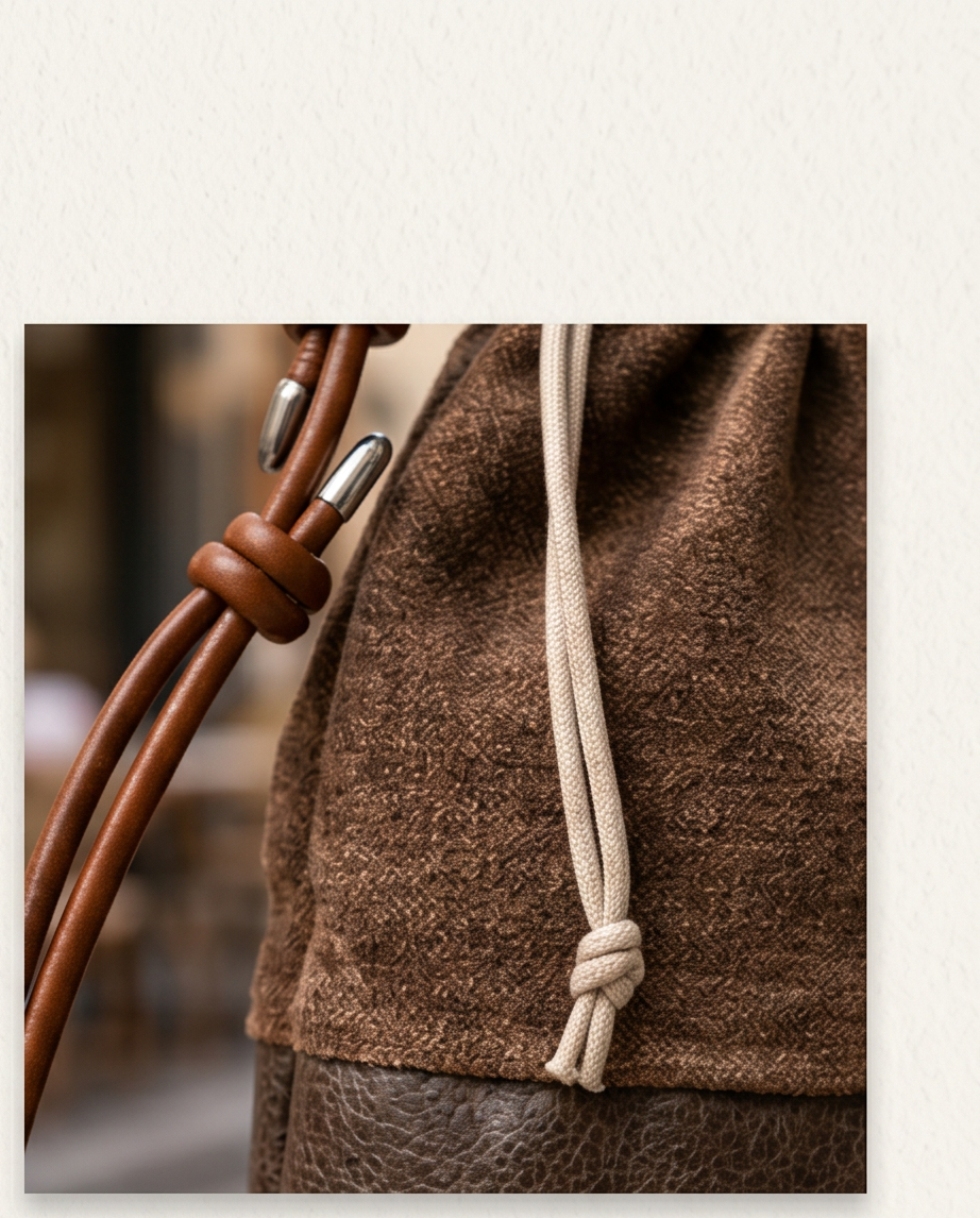 Bucket Bag braun