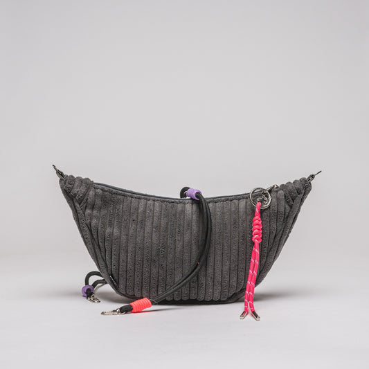 Luna-Bag Kord grau