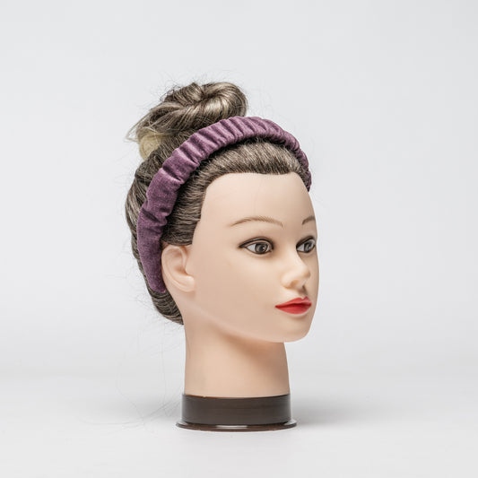 Haarreif Samt violett